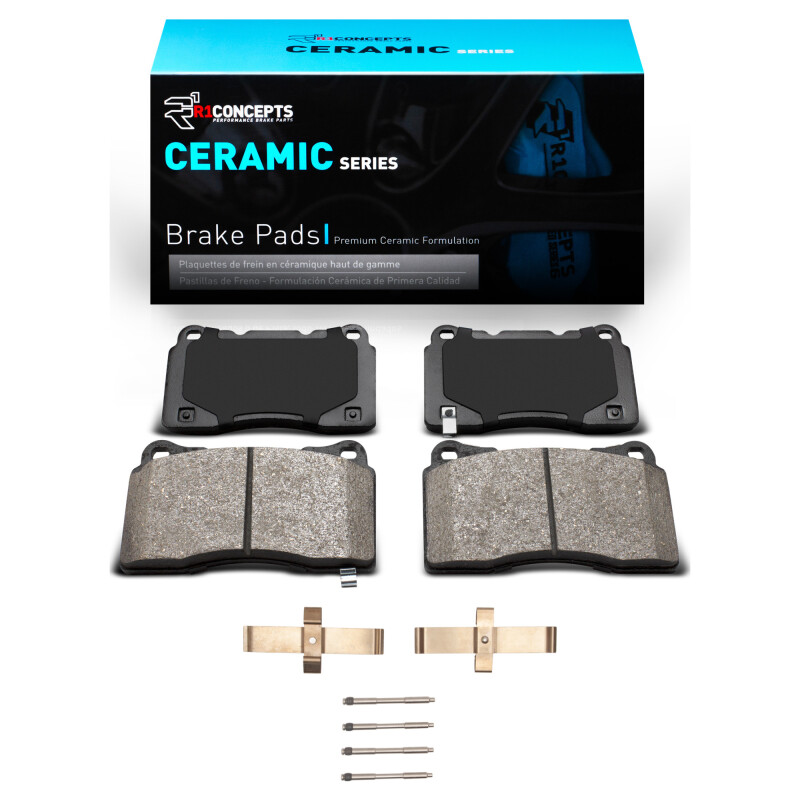 Acura TL Brake Pads - Front - R1 Concepts - Ceramic - `04-`08
